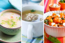 Tableau numéro 5 - soupe et légumes
